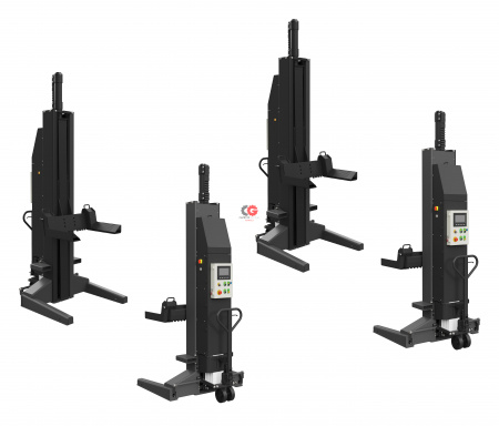 KraftWell KRW4H8 Колонны подкатные 4х8,5 т, беспроводные