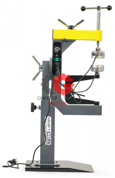 KraftWell KRW-88VL Вулканизатор напольный с 2-мя нагревателями и ручным прижимом