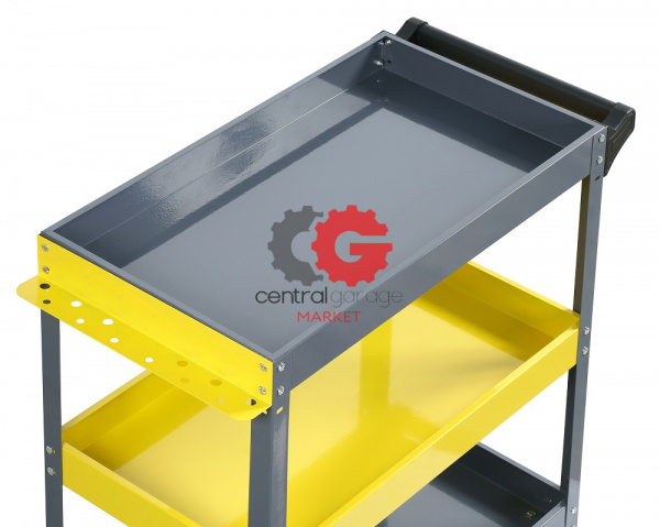 KraftWell KRW-T3GL Тележка с 3 открытыми полками