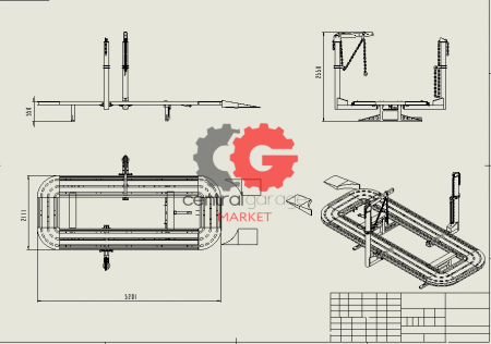 KraftWell GEOMETRIX Стапель платформенный
