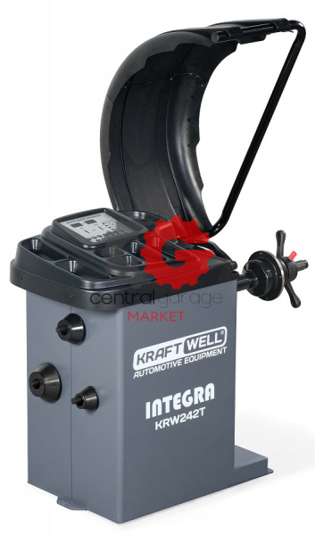 KraftWell INTEGRA KRW242T Балансировочный станок с ручным вводом параметров и цифровым дисплеем