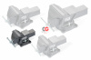 KraftWell KRW0100 Тиски слесарные вращающиеся 100 мм