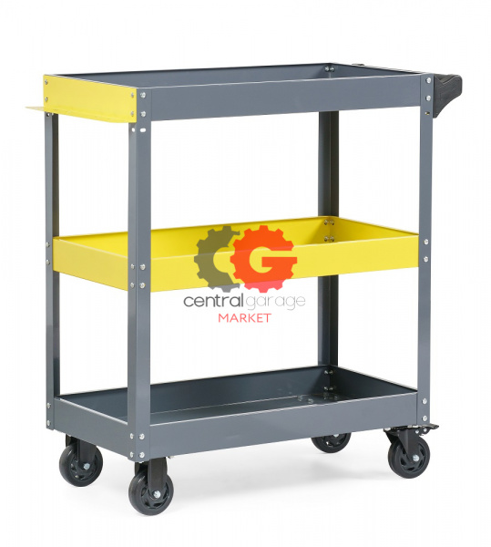 KraftWell KRW-T3GL Тележка с 3 открытыми полками
