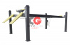 KraftWell QUATTRO 4W5.0 KRW4WA Подъемник четырехстоечный г/п 4 т. платформы 5020 мм для сход-развала