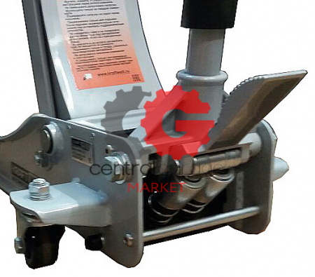KraftWell KRWFJ3.5 Домкрат подкатной гидравлический, низкопрофильный г/п 3500 кг. с педалью