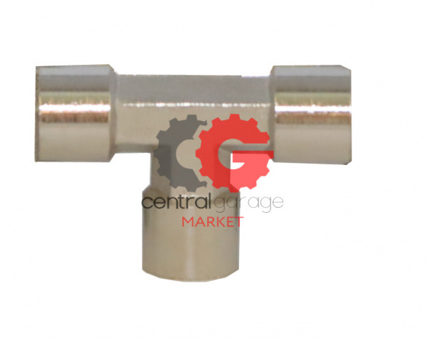 KraftWell KRW-TT14F3-10 Тройник Т-образный F1/4"-F1/4"-F1/4", 10 шт