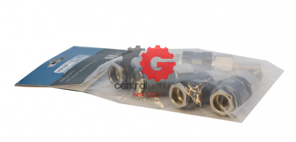 KraftWell KRW-QC10F-5 БРС "мама", ёлочка 10 мм, 5 шт