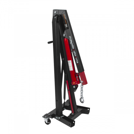 WDK-83201 Wiederkraft Низкопрофильный гидравлический гаражный кран, 1 т
