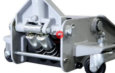 KraftWell KRWFJ3.5 Домкрат подкатной гидравлический, низкопрофильный г/п 3500 кг. с педалью