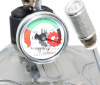 KraftWell KRW1836 Установка для откачки масла и антифриза с мерной емкостью, мобильная