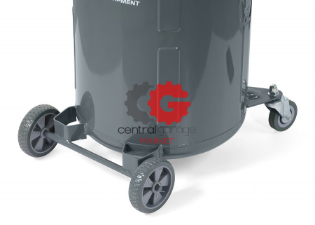 KraftWell KRW1839.80L Установка слива/откачки масла, ванна+бак, 100 л