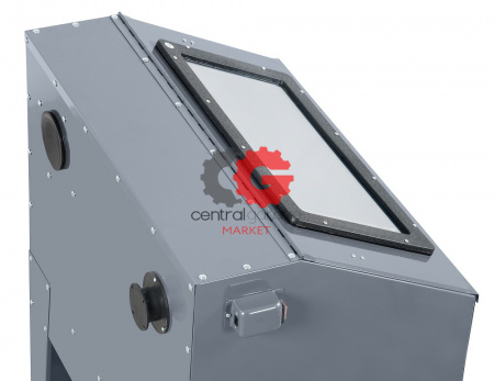 KraftWell KRW-SB220F Камера пескоструйная, фронтальная загрузка, 220 л