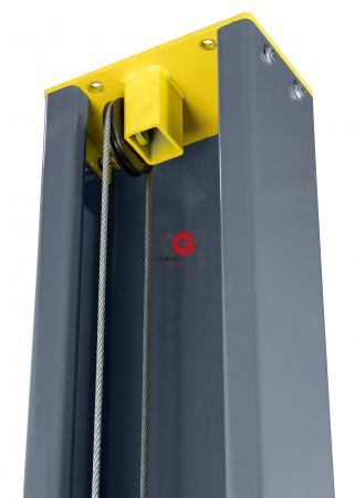 KraftWell KRW5.5MXL Подъемник  г/п 5,5 т.  электростопора, с анкерами и проставками