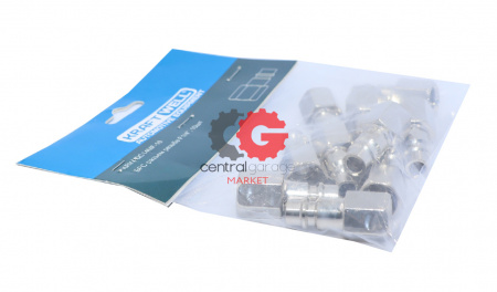 KraftWell KRW-QC14MF-10 БРС "папа", резьба F1/4", 10 шт