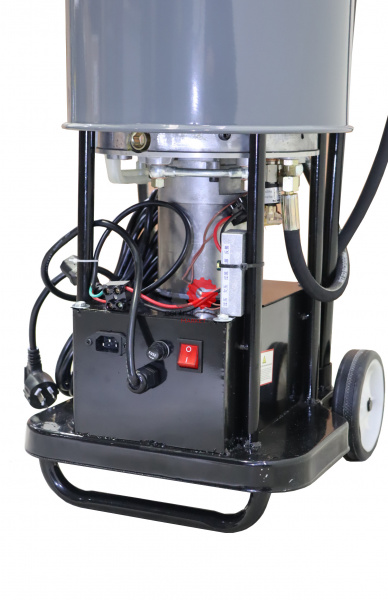 KraftWell KRW1798.EN Нагнетатель солидола мобильный с электроприводом, 220В