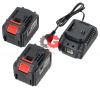 KraftWell KRW1500IW-E Гайковерт аккумуляторный ударный 1/2", 1500 Нм