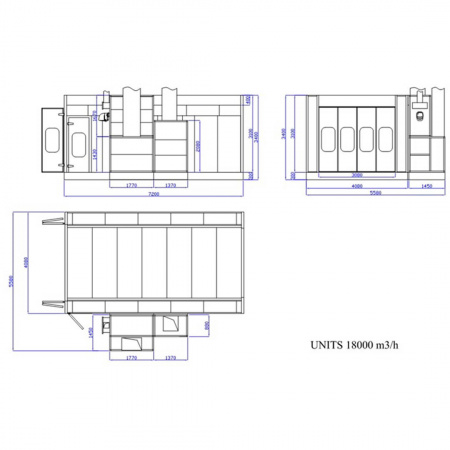 Покрасочная камера ColorTech CT-7000