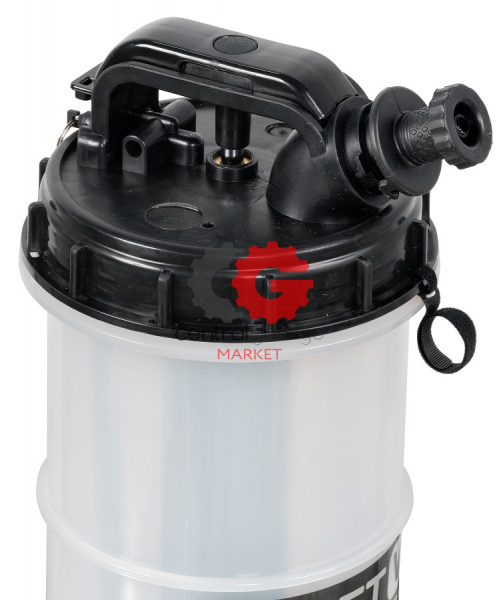 KraftWell KRW1806.M Емкость для откачки масла с ручным приводом, 6 л