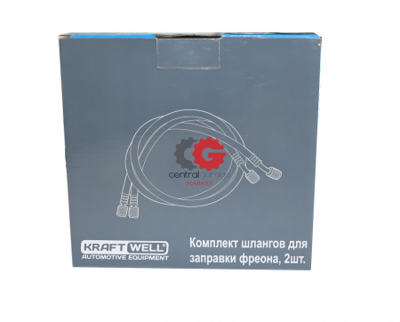 KraftWell KRW-HRB Шланги для заправки фреона (2 шт.)