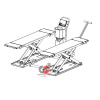 WDK-505Z Ножничный низкоуровневый подъемник, г/п 3,5 тонны, напольный, не заглубляемый, 110-1000 м.