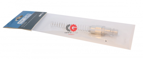 KraftWell KRW-QCS0508M БРС "папа", c пружиной для шланга 6*8 мм, 1 шт