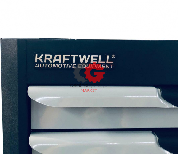 KraftWell KRW-TTG+SET277 Тележка профессиональнаяс 7 ящиками+ПОДАРОК инструмент 277 предметов