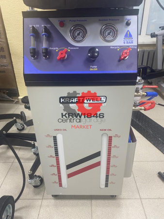 KraftWell KRW1846 Установка для замены масла в АКПП