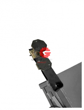 KraftWell KRW260B Подъемник ножничный г/п 2,5 т. пневматический напольный с поворотными лапами
