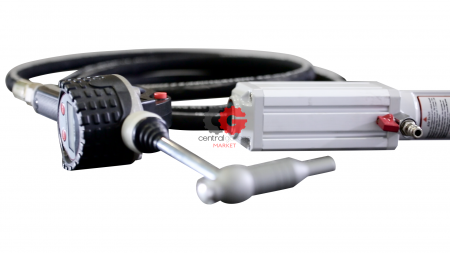 KraftWell KRW1741 Комплект для раздачи масла из бочек, мобильный