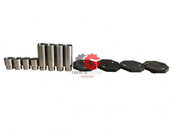 KraftWell old_KRW4DLM/220 Подъемник двухстоечный г/п 4000 кг. электрогидравлический