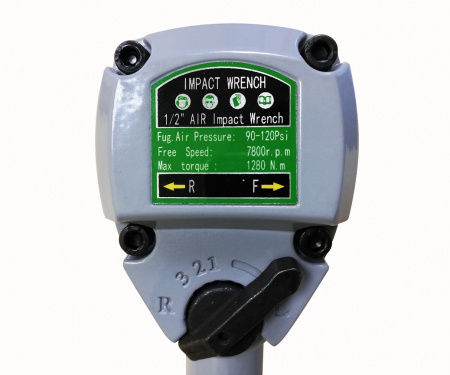 KraftWell KRW1280IW Гайковерт пневматический ударный  1/2", 1280 Нм