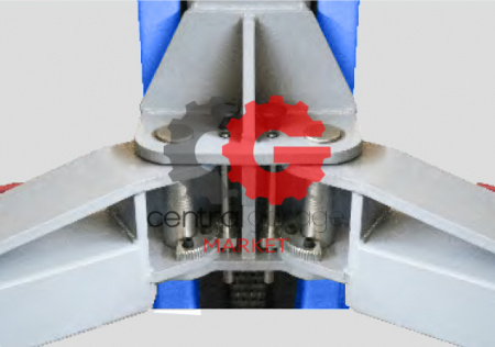 KraftWell KRW5.5MUXL_blue Подъемник двухстоечный г/п 5500 кг. электрогидравлический