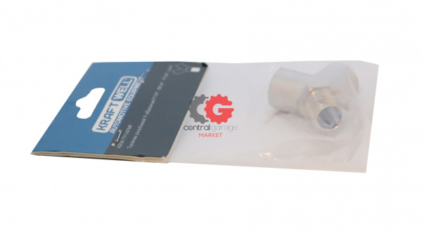 KraftWell KRW-TY14FMF Тройник Y-образный F1/4"-M1/4"-F1/4", 1 шт