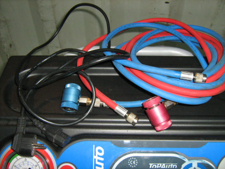 TopAuto RR500-134PlusPR_после_ремонта Станция автоматическая для обслуживания систем кондиционирования