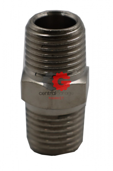 KraftWell KRW-TF14M14M Переходник резьбовой M1/4" - M1/4", 1 шт