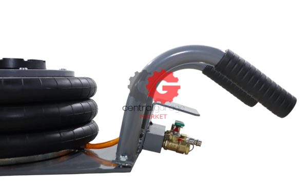 KraftWell KRWPJ3H Домкрат переносной пневматический г/п 3000 кг.