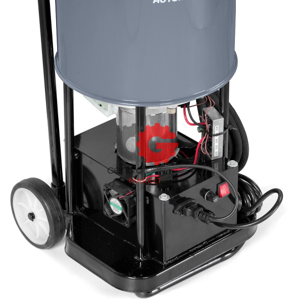 KraftWell KRW1798.EN Нагнетатель солидола с электроприводом, 220В, 20 л.