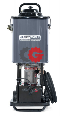 KraftWell KRW1798.EN Нагнетатель солидола электрический, 20 л