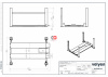 Velyen ESP00282 Подъемник четырехстоечный г/п 12650 кг. платформы гладкие