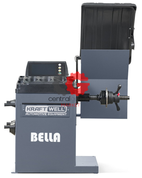 KraftWell BELLA KRW245E Балансировочный станок автомат с сенсорным дисплеем 7", лазер