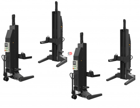 KraftWell KRW4H8 Колонны подкатные 4х8,5 т, беспроводные