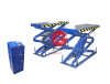 KraftWell KRW3.2U_blue Подъемник ножничный короткий г/п 3200 кг. заглубляемый