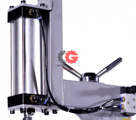 KraftWell KRW18VLP Вулканизатор настольный с пневмоприжимом