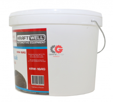 KraftWell KRW-16AG Порошок абразивный (купершлак), 10 кг