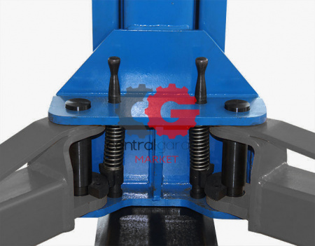 KraftWell KRW4MU_blue Подъемник двухстоечный г/п 4000 кг. электрогидравлический