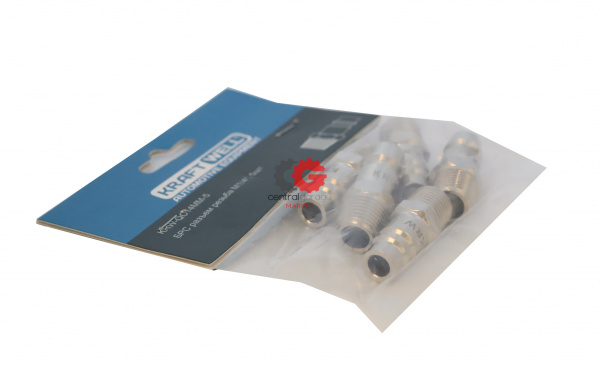 KraftWell KRW-QC14MM-5 БРС "папа", резьба M1/4", 5 шт