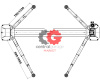 KraftWell KRW4ML/220 Подъемник двухстоечный г/п 4000 кг. электрогидравлический