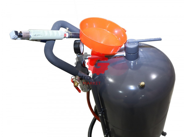KraftWell KRW-SB20H Установка пескоструйная, бак для песка 74 л